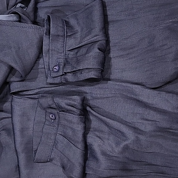 Women's Satin Wrap Top. - Picture 9 of 9